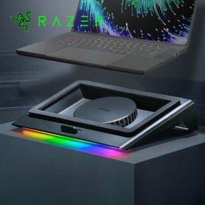 [국내정발] 레이저 게이밍노트북 쿨러 쿨링패드 거치대 쿨링팬 받침대