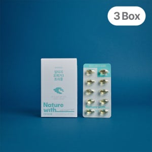 경동제약 네이처위드 알티지 오메가3 트리플 초임계 60캡슐, 3개