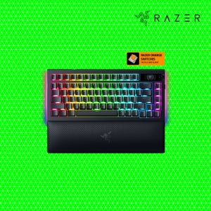 레이저코리아 블랙위도우 V4 프로 75% US 무선 게이밍 키보드