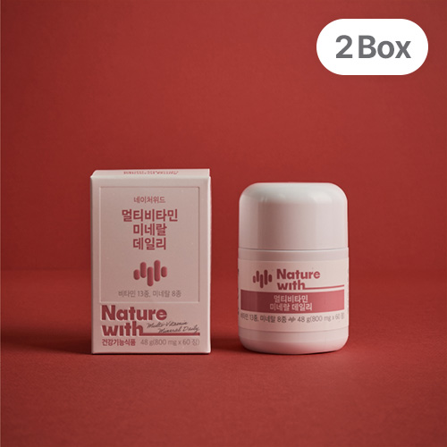 경동<b>제약</b> 네이처위드 멀티비타민<b>미네랄</b> 데일리 60정, 2개