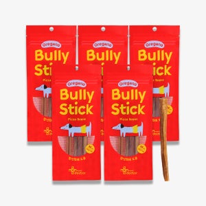 마이펫닥터 강아지 불리스틱 육포 오래먹는 개껌 수제 간식 쇠고기, 30g, 5개