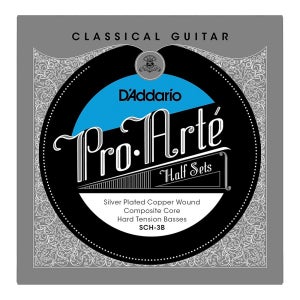 다다리오 CLASSIC GUITAR HALF SET STRING FRETTED SCH-3B COMPOSITE CORE (Hard) 클래식기타 스트링