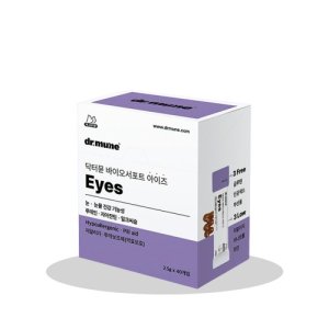 아이즈 닥터뮨 바이오셔포트 강아지 고양이 영양제 저알러지 투약보조제 약효보호 눈+눈물, 2.5g, 40개