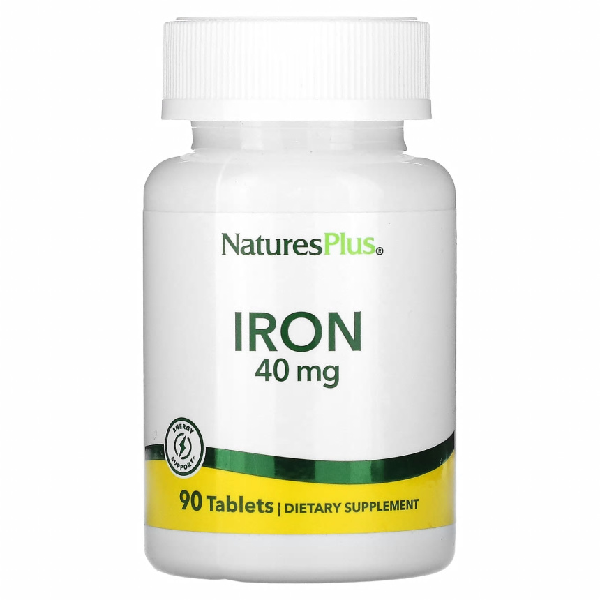 <b>네이처스플러스</b> 철분 40mg 90정