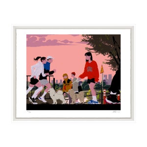 [가현아트] 김정윤 vagab 마중 / 오리지널 실크스크린 에디션 판화