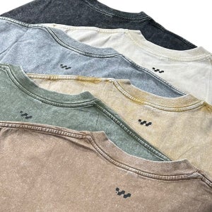 피그먼트 반팔 비침없는 빅사이즈 기능성 러닝 반팔티