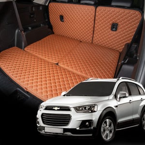 캡티바 맞춤 퀄팅 트렁크매트 풀세트 자동차 가죽 방수 차박 국내생산