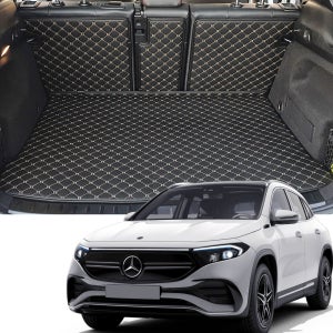 벤츠 EQA 퀄팅 가죽 자동차 트렁크매트 풀커버 세트 방수 차박