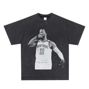 제일런 브런슨 뉴욕 닉스 NBA 프린트 티셔츠 반팔 긴팔 빈티지 농구