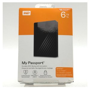 WD My Passport 6TB 6테라 외장 하드 디스크 2.5인치 HDD 휴대용