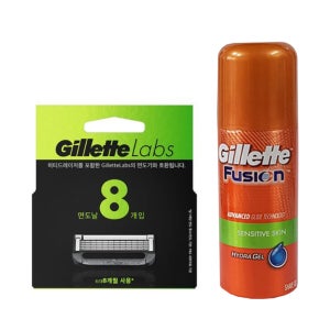 질레트 랩스 면도날 8개입 히티드레이저 호환