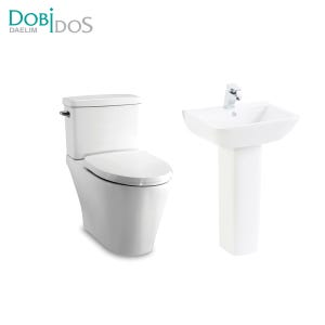 대림도비도스 욕실셋트 치마형양변기+세면기(세면대)_무료시공(서울/인천/경기에한함)