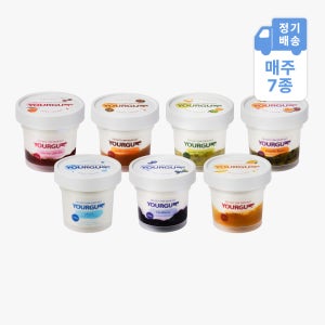 그릭 요거트 정기배송 유얼거트 플레인, 과일 그릭요거트 7종 세트