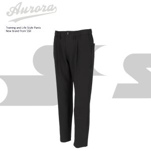 SSK 사사키 Aurora 어워드 테이퍼드 코치 팬츠 블랙