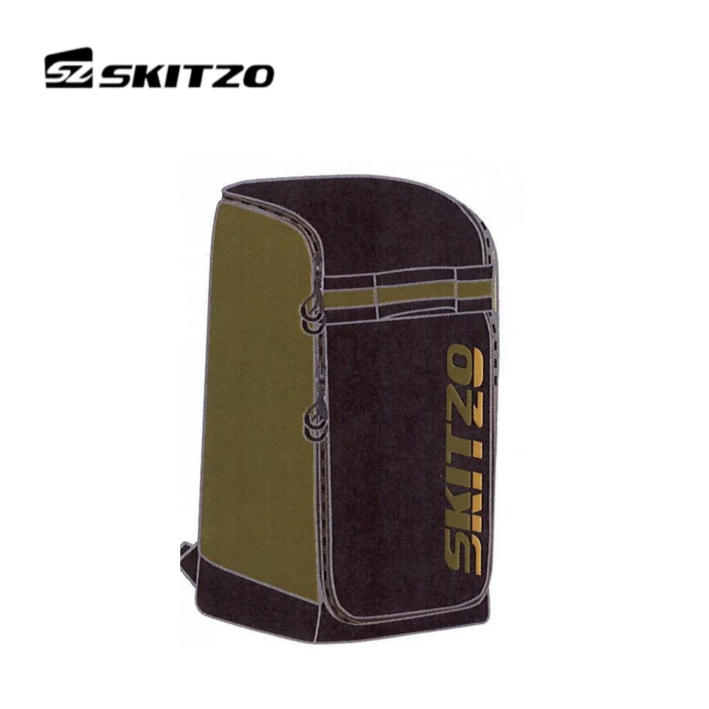 2526 SKITZO 스킷조 부츠가방 라이트백팩 카키