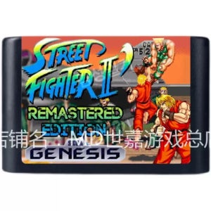 MD 게임 카트리지 Street Fighter 2 리마스터 30주년 기념 에디션