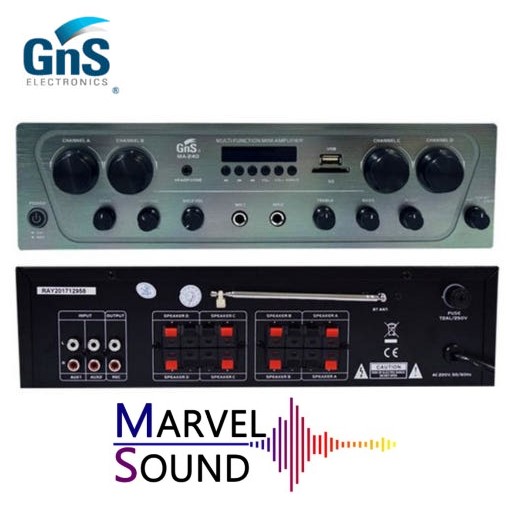 지앤에스 MA-240 GNS MA240 카페앰프 매장앰프