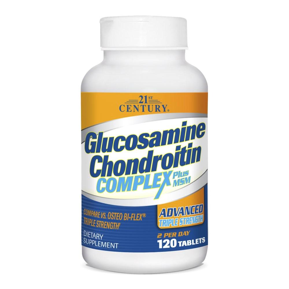 21세기센트리 트리플 스트렝스 <b>글루코사민 콘드로이틴 컴플렉스 플러스 MSM</b> 120정품질보증