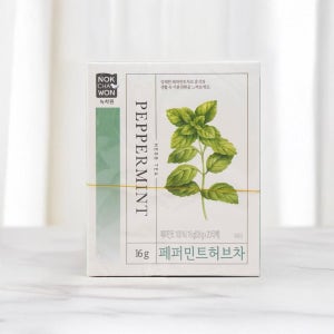 메가마트 녹차원 페퍼민트 허브차 0.8gx20