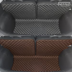 현대 더뉴 캐스퍼 가솔린 2025~2026 인스톨 프리미엄 퀄팅 트렁크매트 컴포터 유 2열등받이+트렁크바닥