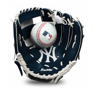 프랭클린 유소년 야구 글러브 MLB 뉴욕양키스 9.5인치 네이비 76099F10