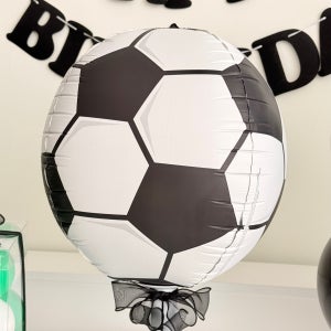 생일파티풍선 옹브레 축구공 은박 파티풍선 GRABO