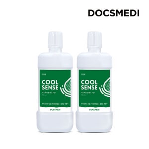 닥스메디 쿨센스 가글 750ml 2개 대용량 천연 프로폴리스 무알콜 구강청결제 입냄새 구취 제거