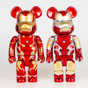 베어브릭 400% 어벤져스 엔드게임 마블히어로 시리즈 아이언맨 MK85 스파이더맨