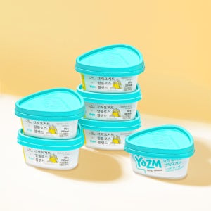 요즘 저당 그릭요거트 알룰로스 블렌드 100g 5개+플레인 100g