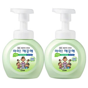 아이깨끗해 핸드워시 손세정제 청포도향 250mlX2개