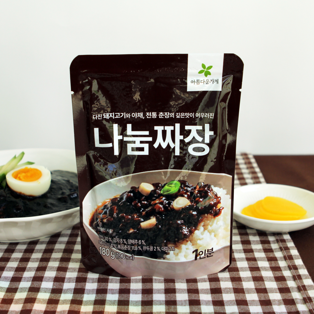 아름다운가게 나눔짜장 즉석짜장