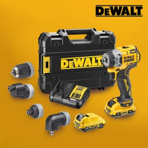 디월트 멀티헤드 무선드릴 드라이버 배터리2개구성 풀세트 DCD703L2