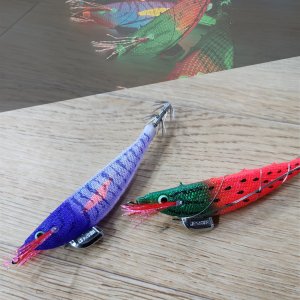 메가탄 삼봉에기 케이무라 틴셀 야광 에기 갑오징어 쭈꾸미 한치 두족류 10.1cm