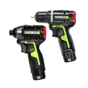 WORX 웍스 프로페셔날 12V 임팩드릴 해머드릴 충전 콤보키트 WU920X