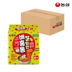 농심 배홍동 칼빔면, 128g, 32개