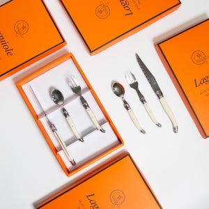 장네론 라귀올 커트러리 디너세트 스푼 포크 나이프 신혼부부 선물세트 3P