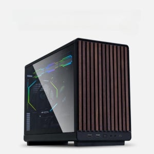 리안리 A3-mATX 목재 패널 섀시 미니타워 피시케이스 PC케이스