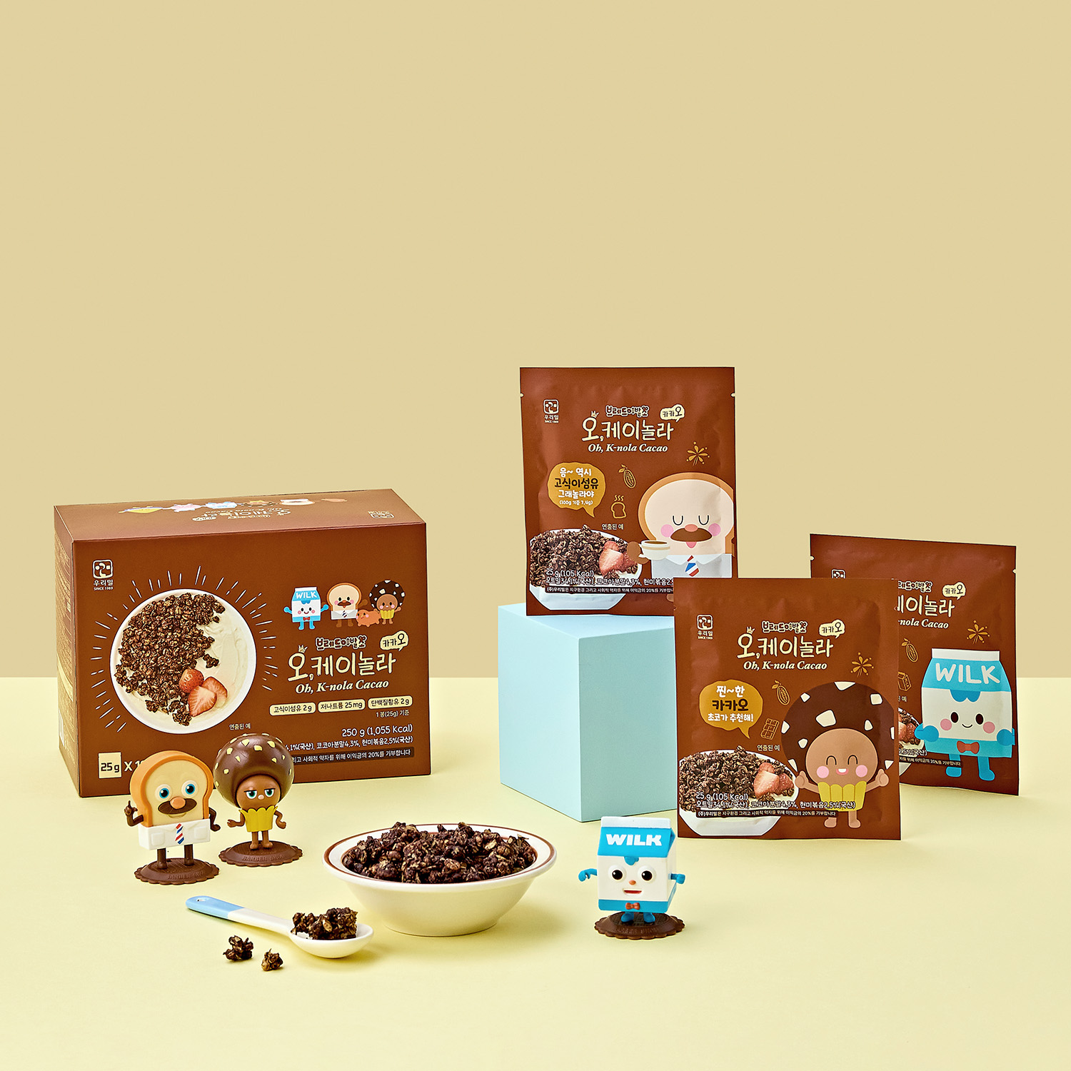 우리밀 오케이놀라 카카오 성분 분석