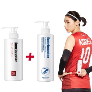 발열 리커버리크림 + 아이싱 쿨링젤 500ml 대용량세트