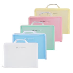 손잡이 지퍼화일 서류파우치 A4파일철 파일케이스