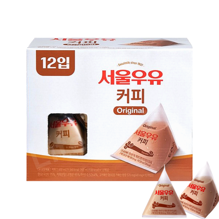 삼각 커피 우유 달콤한 커피맛