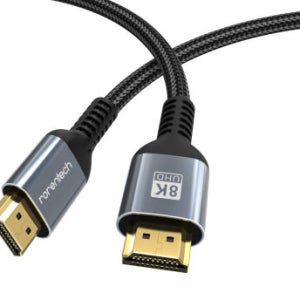 로랜텍 8K UHD 울트라 듀얼 모니터 HDMI v2.1 케이블 1m