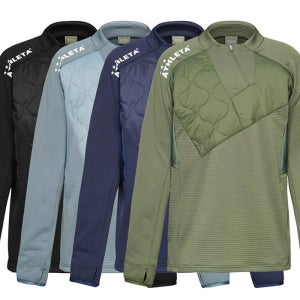 아슬레타 그리드 기모 패딩 트레이닝 셔츠 04161 축구 동계 유니폼 상의