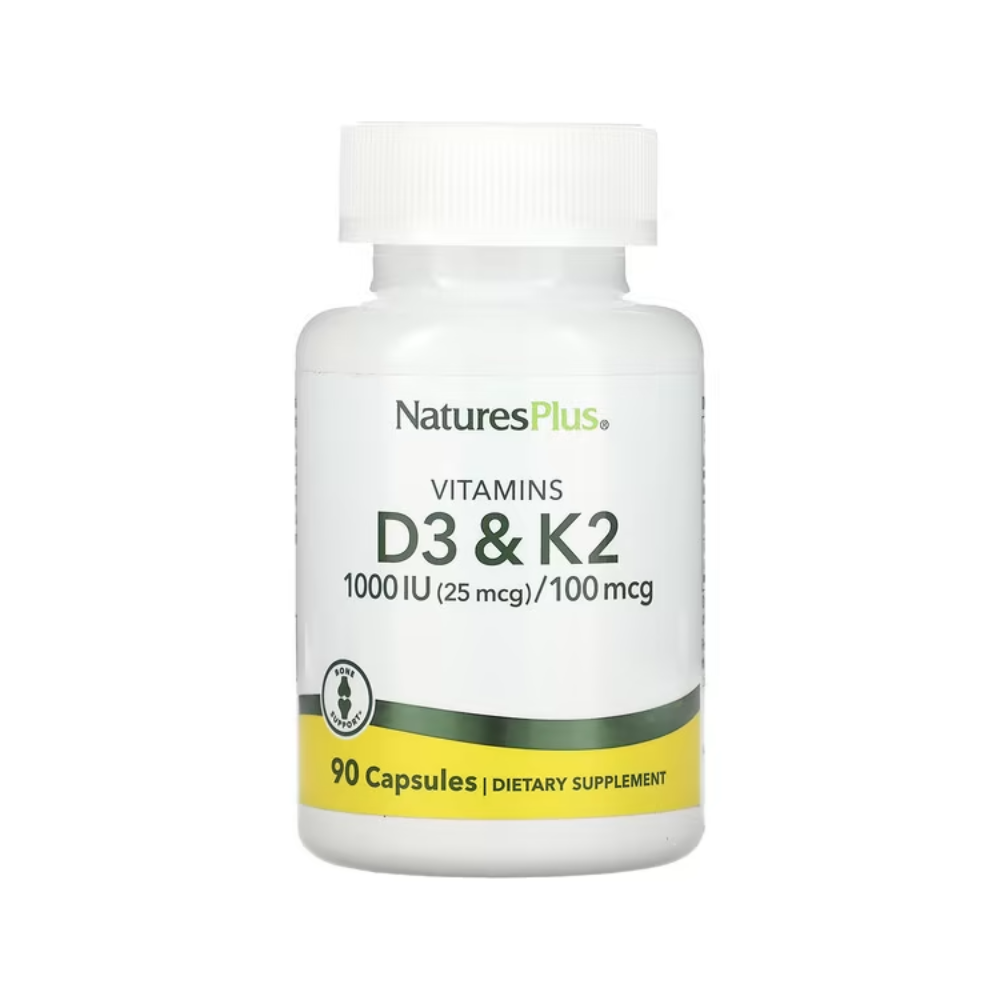 <b>NaturesPlus</b> 네이처플러스 <b>비타민 D3</b> &amp; K2 90 캡슐