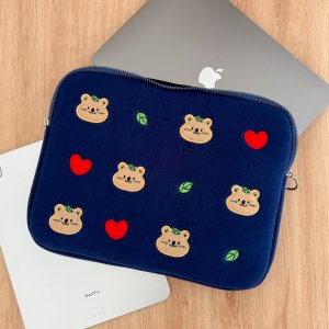 조이쿼카 노트북 파우치 맥북 그램 갤럭시북 아이패드 태블릿 미디엄M(12.9/13/14), 패턴 쿼카