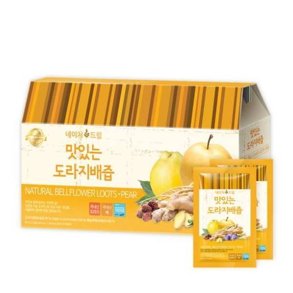 | <b>네이처드림</b> | 맛있는 도라지배즙 30포 x 1박스 갱년기 명절 설 선물세트 품격있는 건강즙선물 수능