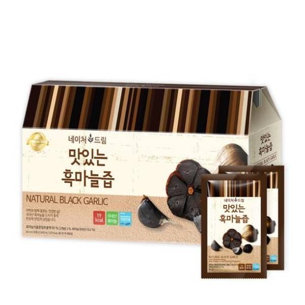 | <b>네이처드림</b> | 맛있는 흑마늘즙 30포 x 1박스 갱년기 명절 설 선물세트 품격있는 건강즙선물 수능