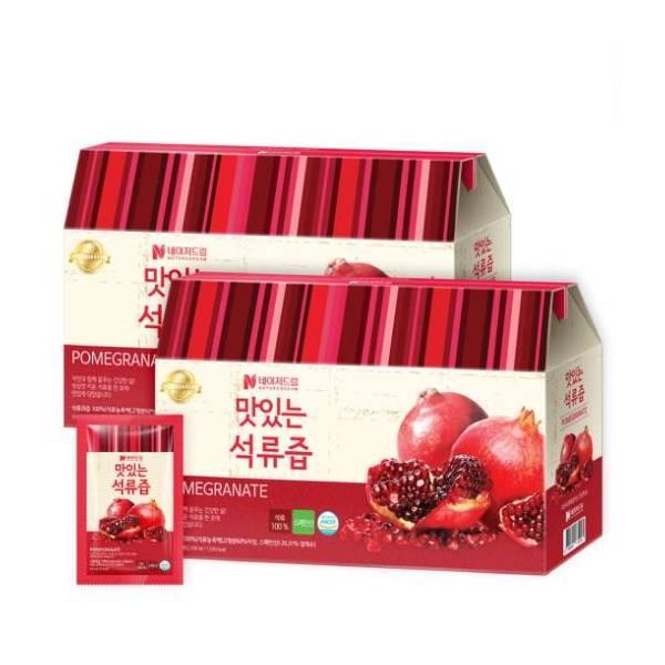 | <b>네이처드림</b> | 맛있는 석류즙 30포 x 2박스 콜라겐 비타민 피부미용 여성건강 갱년기