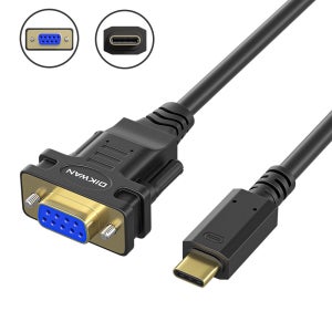 Type-C to DB9(F) RS232 시리얼 변환 케이블 1.8M FTDI 칩셋사용