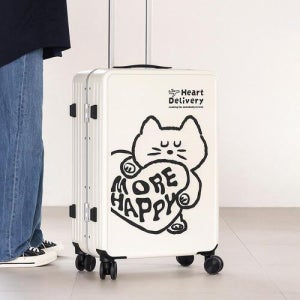 캐릭터 여행용 캐리어 24 귀여운 중형 로마네 폴리카보네이트 안전잠금